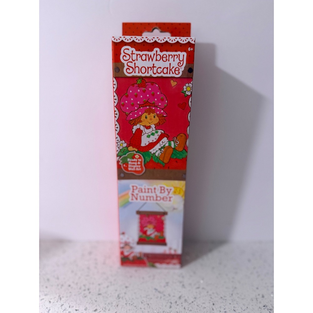 Strawberry Shortcake Paint By Number Kit Horizon Wall Art DIY Craft Set NEW